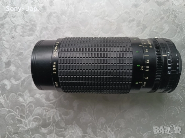 обектив -Sigma zoom 75-300mm, снимка 7 - Обективи и филтри - 54782300