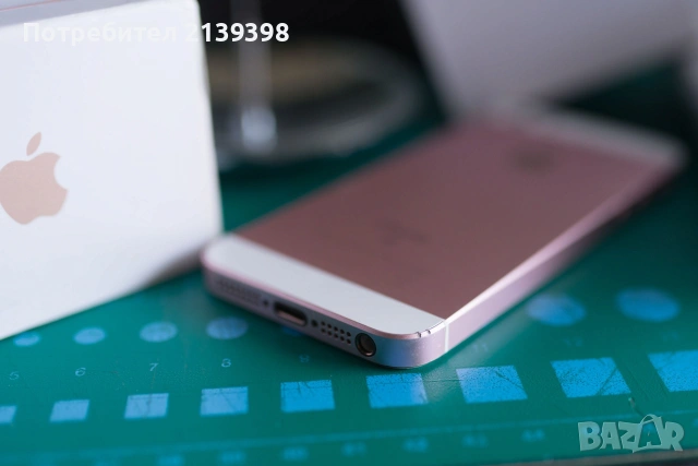 iPhone SE 16GB Rose Gold (2016) - 100% Батерия, Работещ Touch ID, снимка 4 - Apple iPhone - 55067971