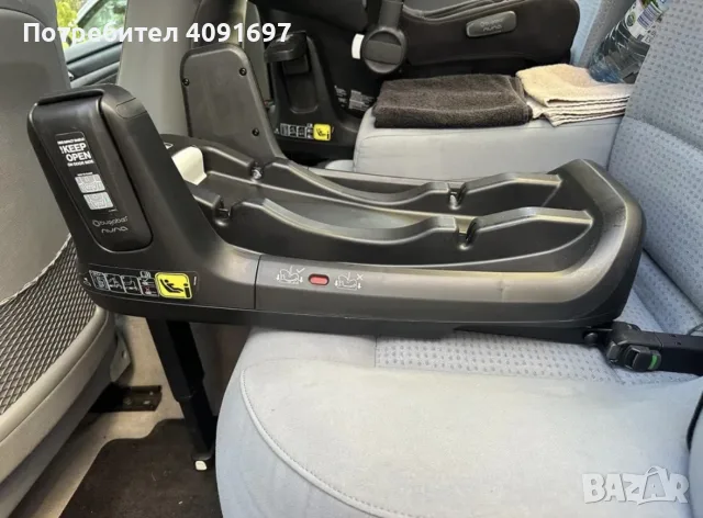 База Bugaboo Isofix Turtle Air by Nuna, снимка 2 - Столчета за кола и колело - 55595618