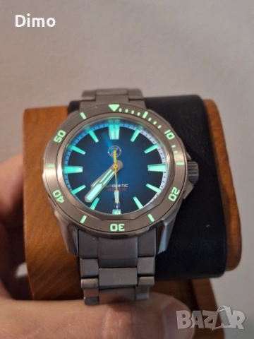Часовник Zelos Swordfish Teal 42mm, снимка 3 - Мъжки - 54580840