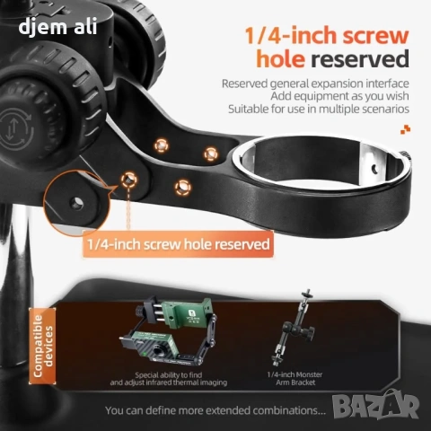 YCS 76MM   Глава Стерео Zoom Регулируем Зa Микроскоп , снимка 3 - Друга електроника - 54068049