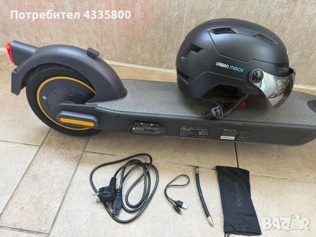 Електрическа тротинетка SEGWAY Ninebot KickScooter Max G30E II, снимка 2 - Други спортове - 55450064