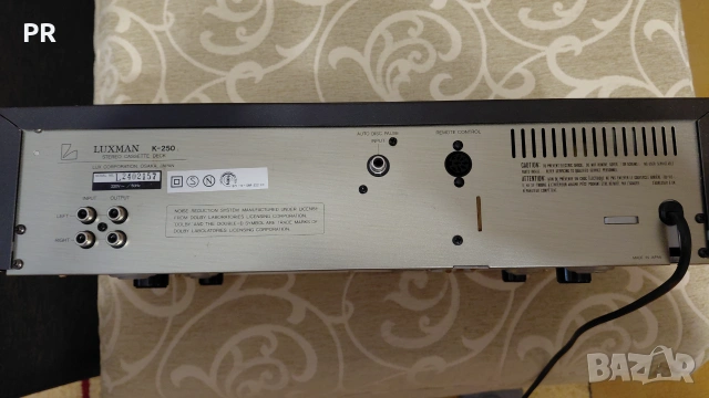Продавам триглав дек Luxman K-250, снимка 5 - Декове - 55253422