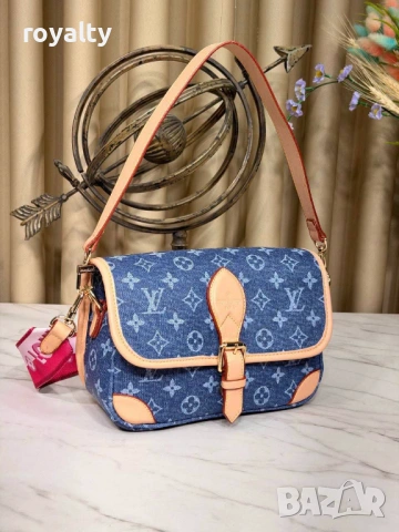 Louis Vuitton Нова Дамска Кожена Чанта Луи Витон Различни Цветове , снимка 14 - Чанти - 54649191