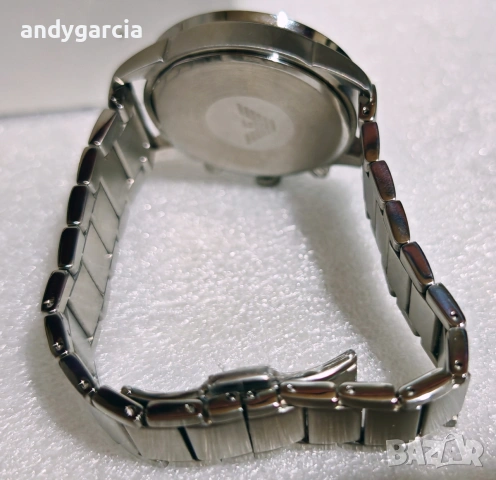 Emporio Armani Mario AR11306 мъжки часовник с хронограф дата, кварц чисто нов в кутия, снимка 15 - Мъжки - 54997781