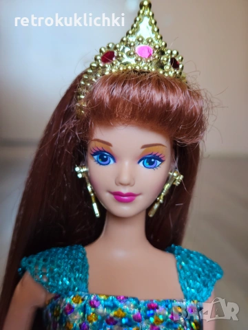 Ретро кукла Барби Barbie Jewel Hair Mermaid Midge 1995, снимка 6 - Кукли - 55049860