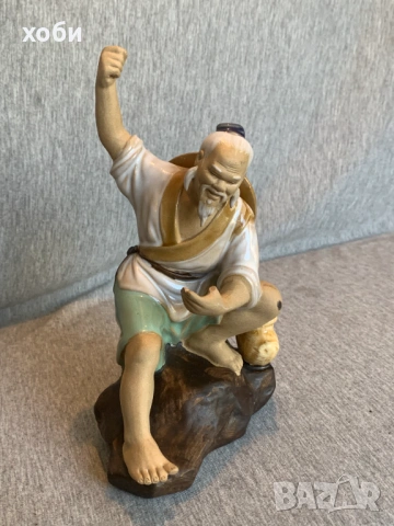 китайска фигурка , снимка 2 - Антикварни и старинни предмети - 54100742