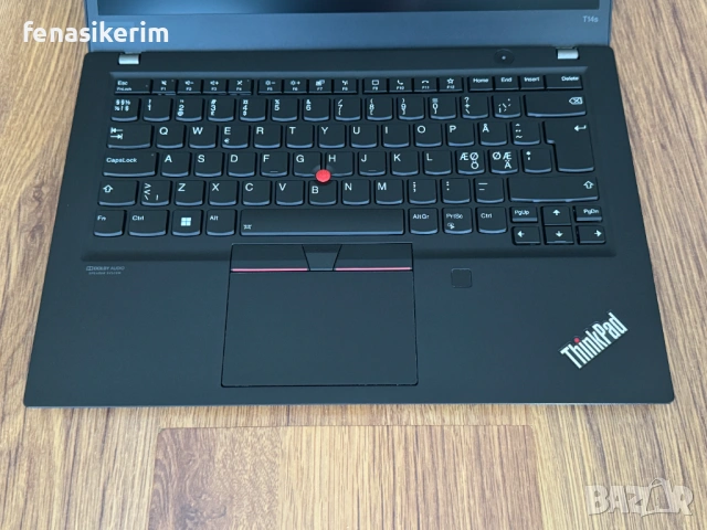 14' Full HD Ryzen 7 PRO 4750u Lenovo ThinkPad T14s Gen 1 32GB LPDDR4X/256GB NVMe/Radeon/Бат 6ч., снимка 11 - Лаптопи за работа - 54781976