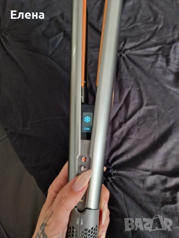 Преса за коса Dyson - HT01 Airstrait, 140°C, Nickel/Cooper, снимка 5 - Друга електроника - 54660196