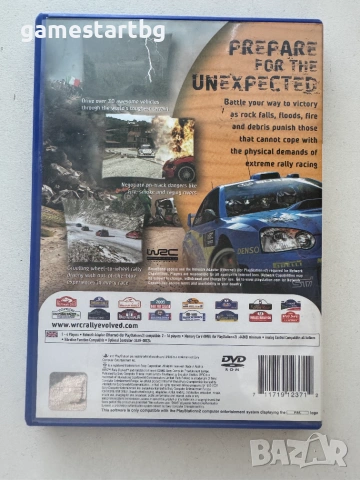 WRC: Rally Evolved за PS2, снимка 2 - Игри за PlayStation - 55079005