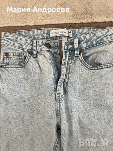 Дамски дънки Stradivarius mango, снимка 2 - Дънки - 54540260