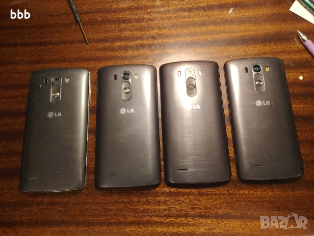 Лот 4 LG G3 Смартфони, снимка 3 - LG - 54459584