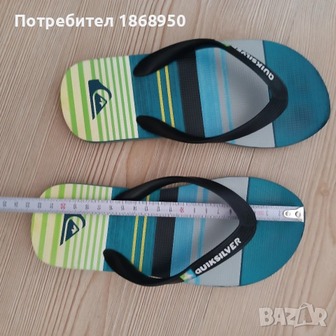 34 н Quiksilver джапанки, снимка 4 - Детски джапанки - 55251066