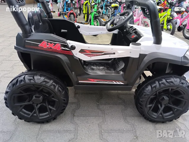 TEXAS акумулаторен джип FAST UTV бял, снимка 3 - Детски велосипеди, триколки и коли - 55440122