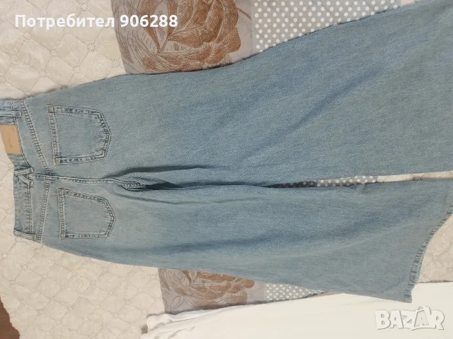 Заглавие: Дънки Zara Wide-Leg / Размер S, снимка 2 - Дънки - 55512628