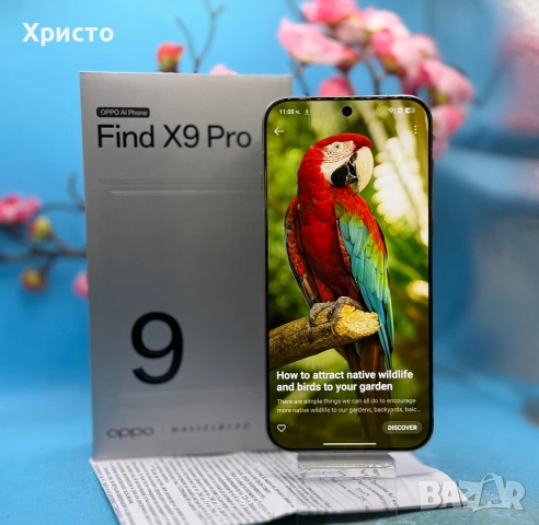 ГАРАНЦИОНЕН!!! Oppo Find X9 Pro, 16GB RAM, 512GB, 5G, Titanium Charcoal , снимка 3 - Други - 55069099