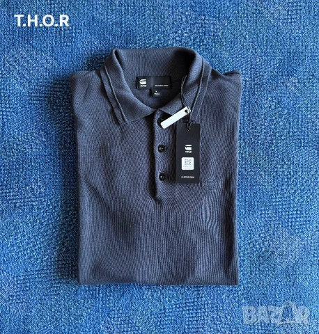 G-Star RAW Polo Shirt ОРИГИНАЛНИ мъжки поло тениски - M/L, снимка 8 - Тениски - 54982193