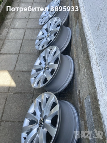Оригинални джанти VW Scirocco, Tiguan, Touran, Golf, Passat, Caddy, снимка 4 - Гуми и джанти - 49606045