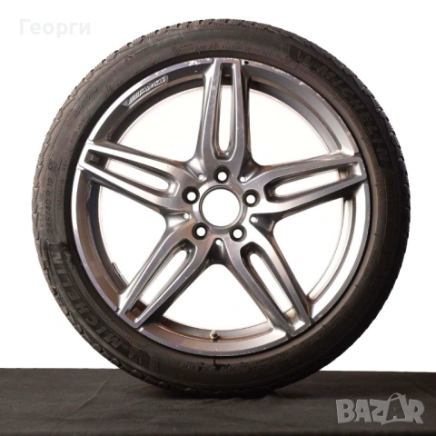 Комплект 4броя Michelin Pilot Alpin 245/40 R19 98V DOT3816| Джанти AMG 8Jx19H2 ET43 A2134012000| Гум, снимка 2 - Гуми и джанти - 54862282