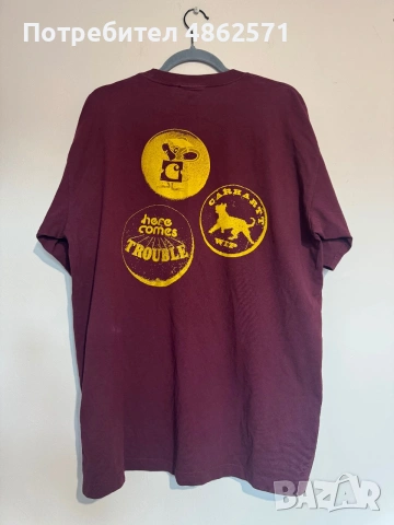Carhartt S/S Print T-shirt., снимка 3 - Тениски - 55118208