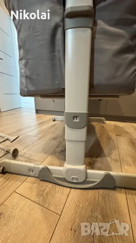 бебешка кошара next to me chicco, снимка 5 - Бебешки легла и матраци - 55513237