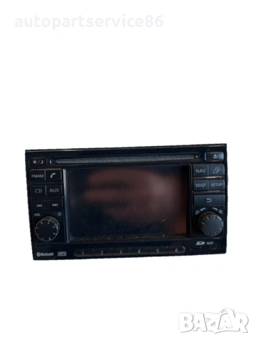 CD плейър / радио / навигация за Nissan Juke 1.6 бензин (2012) 7612830090