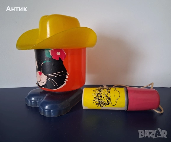 Стара Касичка Котарака в Чизми и Монетник от Соца, снимка 6 - Колекции - 54077864