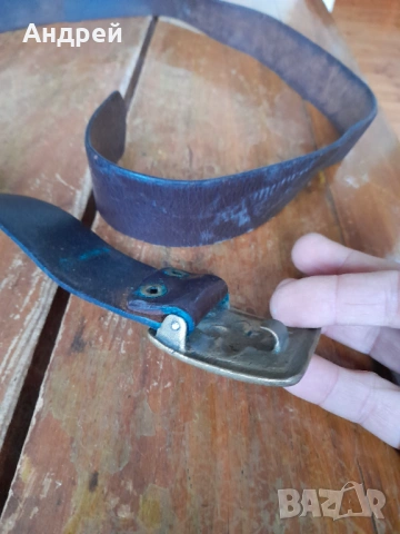 Стар Военен колан #16, снимка 4 - Антикварни и старинни предмети - 53950117