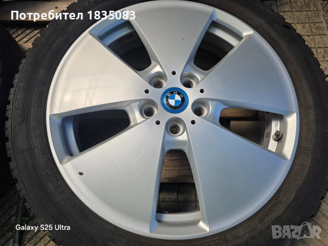 Лети джанти 19ки 5х112 BMW i3 + зимни гуми , снимка 6 - Гуми и джанти - 54508372
