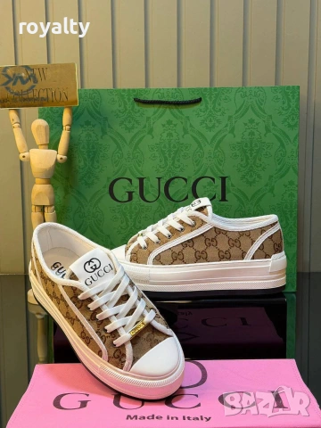 Gucci Нови Дамски Маратонки Различни Цветове Гучи , снимка 3 - Маратонки - 55025216