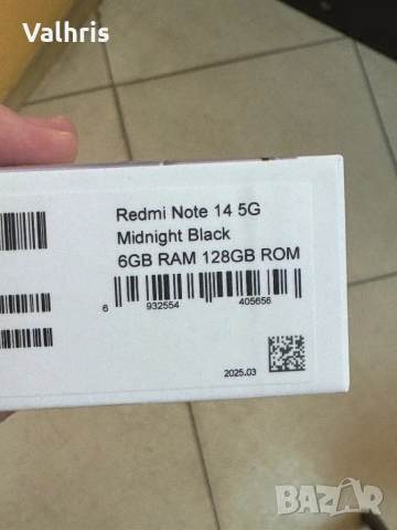 Redmi Note 14 5G / 128GB / 6GB RAM / КАТО НОВ!, снимка 4 - Xiaomi - 54574611