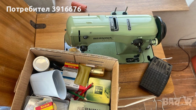 Шевна машина BERNINA, снимка 2 - Шевни машини - 55118787