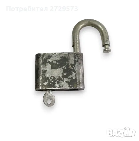 Стар Голям Катинар с ключ - Работещ, снимка 6 - Други ценни предмети - 55619349