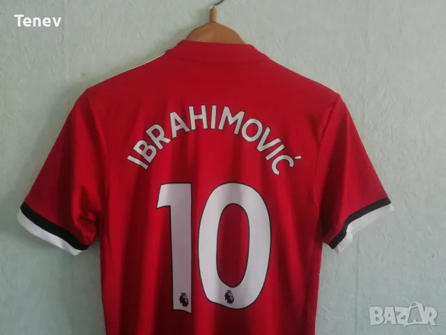 Manchester United Ibrahimovic Adidas оригинална тениска фланелка Манчестър Юнайтед Ибрахимович , снимка 3 - Тениски - 53041543