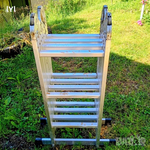 Мултифункционална алуминиева стълба, снимка 2 - Други - 54717687