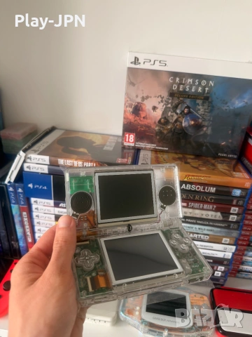Nintendo DS Lite – Custom Transparent Edition (Перфектно състояние), снимка 2 - Nintendo конзоли - 54996266