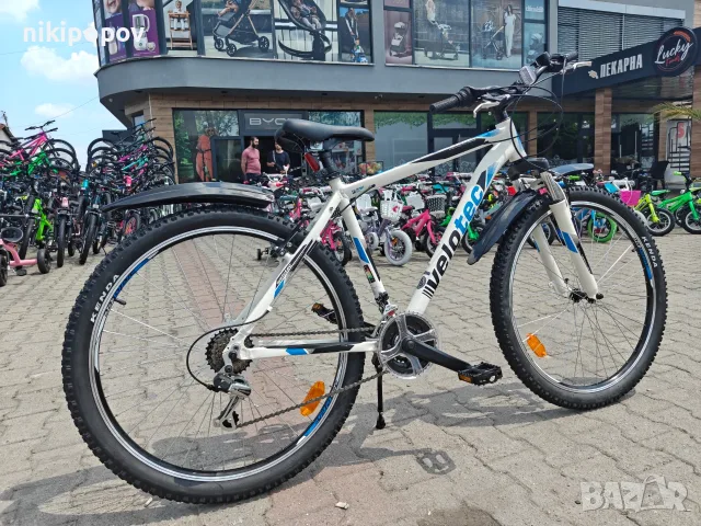 PA Алуминиев велосипед 27.5" PRO бял/син, снимка 11 - Велосипеди - 55553616