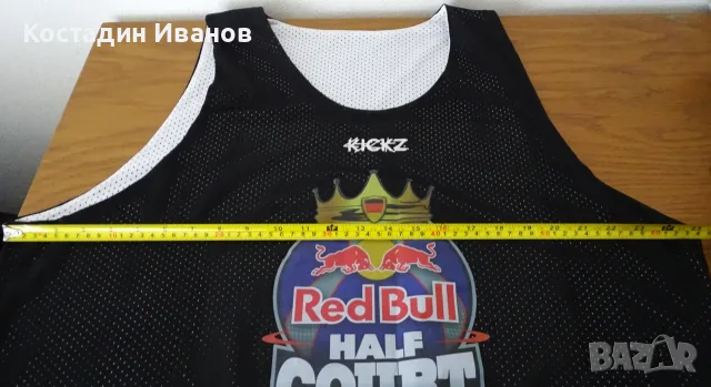 Red Bull Half Court Germany двулицев баскетболен потник XL, снимка 7 - Спортни дрехи, екипи - 55606657