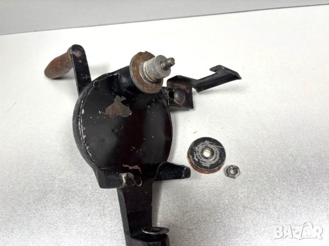 Стар, здрав, работещ Ръчен Шмиргел, снимка 8 - Други инструменти - 48779090