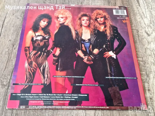 Грамофонни Плочи - Рок - Метъл: Vixen - Vixen, снимка 2 - Грамофонни плочи - 55605476