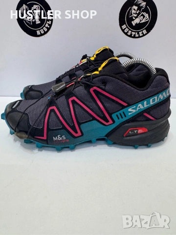 Дамски туристически обувки SALOMON SPEED CROSS 3. Размер 38, снимка 2 - Маратонки - 54661762