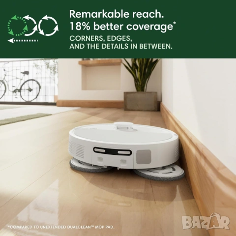 Робот прахосмукачка iRobot Roomba Plus 505 Combo с AutoWash Dock - НОВА НЕРАЗОПАКОВАНА, снимка 6 - Прахосмукачки - 54730630