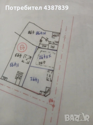 Продавам парцел 500 кв.м (половин декар) в с. Горна Росица , снимка 4 - Парцели - 54099116