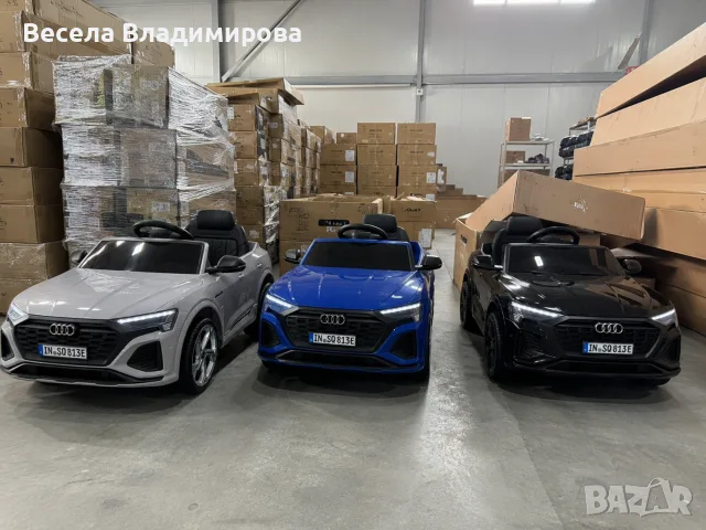Детска акумулаторна кола Audi с дистанционно