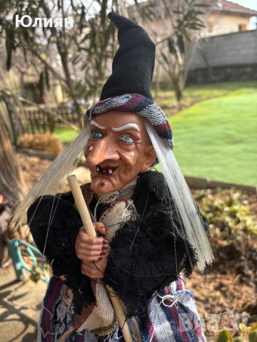 Настолна Баба Яга, снимка 13 - Декорация за дома - 54021085