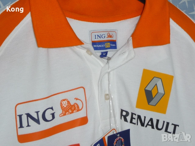 Renault ING Racing F1 Jersey total Formula 1 Mammut Рено Мамут тениска Формула 1, снимка 5 - Тениски - 55163648