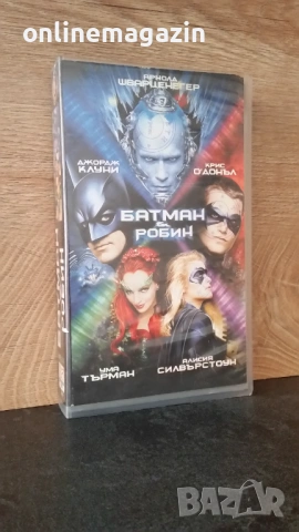 Видеокасета " БАТМАН И РОБИН " 1997 г. VHS 