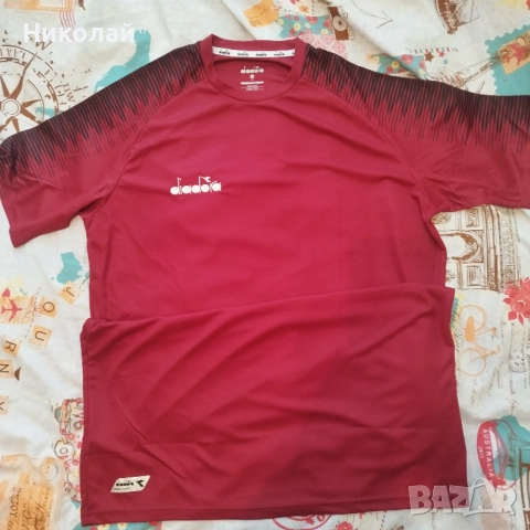 Diadora Унисекс тениска XL, снимка 6 - Тениски - 54539755