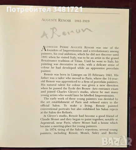 The Life and Works of Renoir, снимка 2 - Изкуство, музика, кино и фотография - 55362008