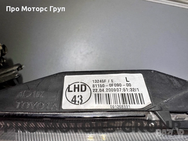 Фар Ляв Toyota Verso 2009-2013 *със забележка, снимка 9 - Части - 55195682